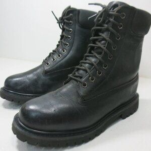 Viking Insulated Waterproof Leather Rubber Work Boots Footwear Men's Work Sz 7.5